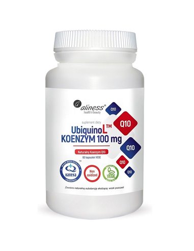 UbiquinoL KANEKA Natural KOENZYM 100 mg, 60 καπάκια
