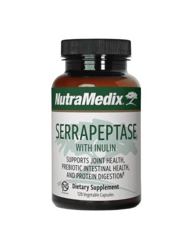 Serrapeptase with Inulin Nutramedix 120 κάψουλες