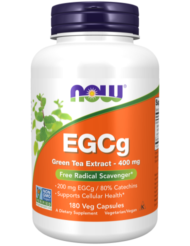 Εκχύλισμα πράσινου τσαγιού EGCG 400 mg, 180 κάψουλες