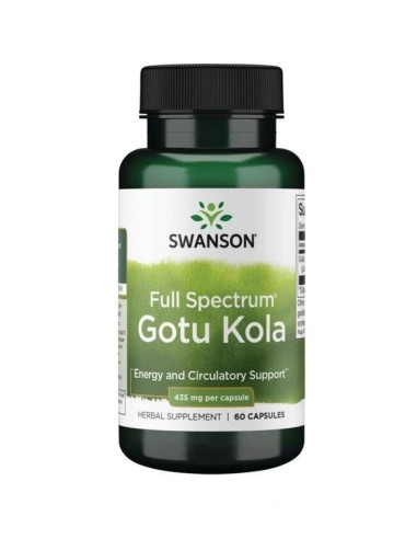 Gotu Kola Swanson - 60 κάψουλες, 435 mg